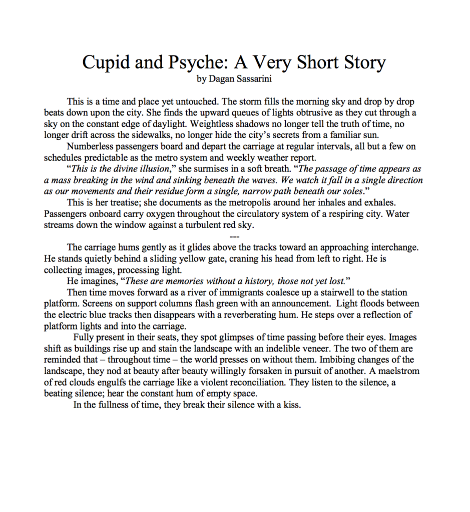 a Psyche short story