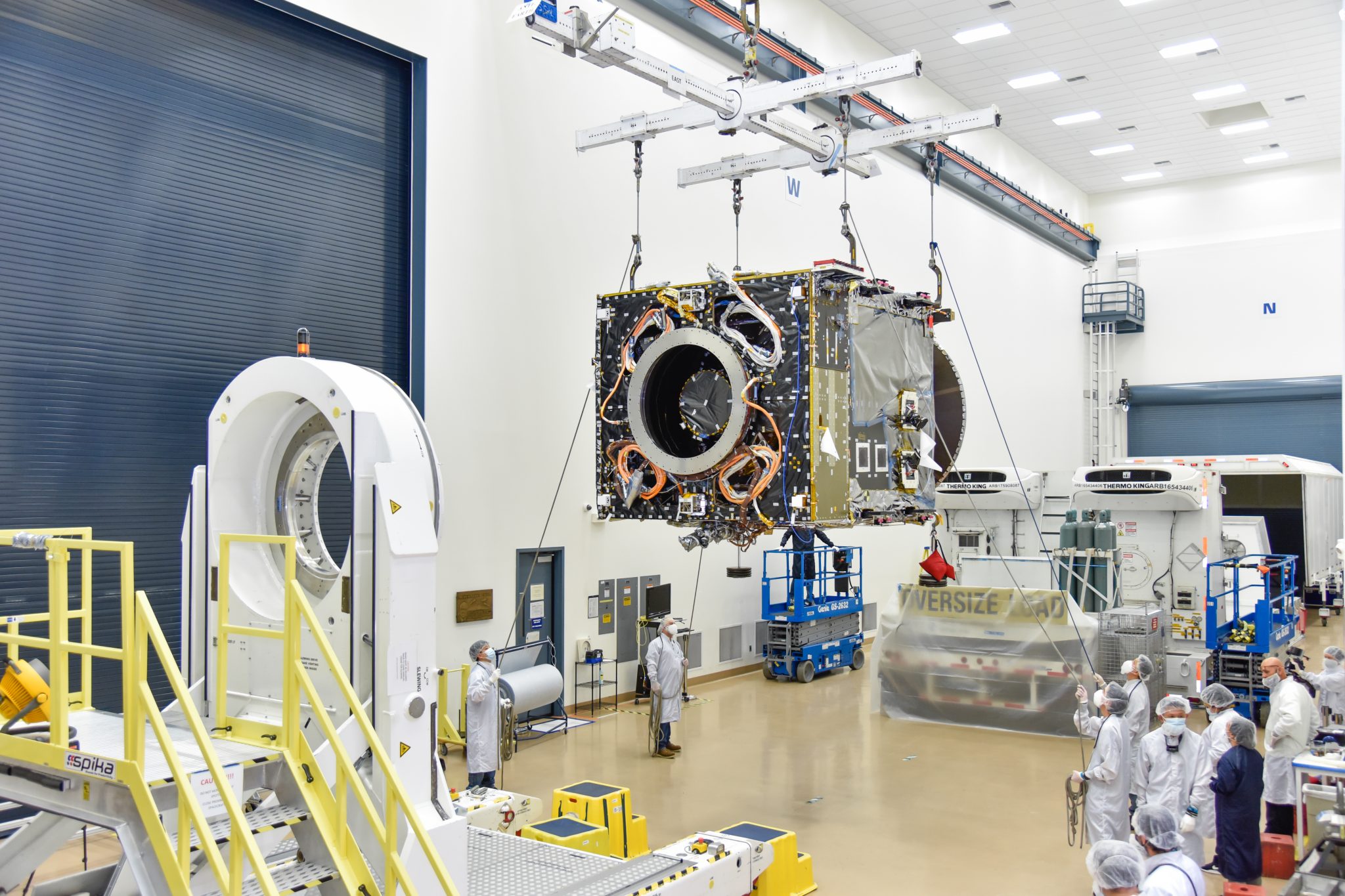 Psyche Spacecraft Prepares for Transport | Psyche Mission